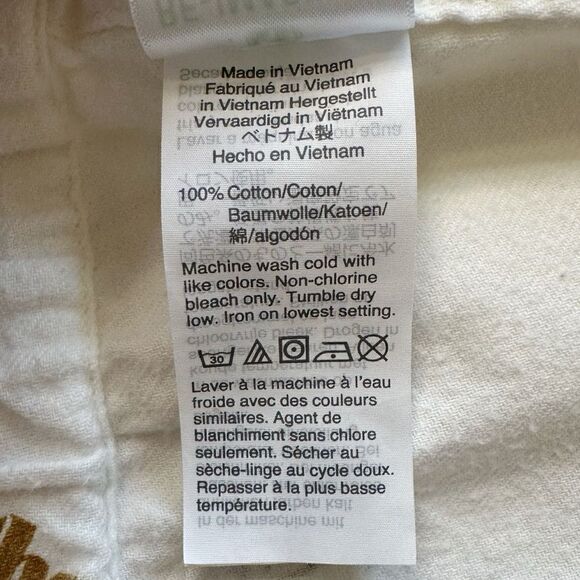 J. Crew White “Cheers” Printed Flannel Pajama Pants - Picture 10 of 13